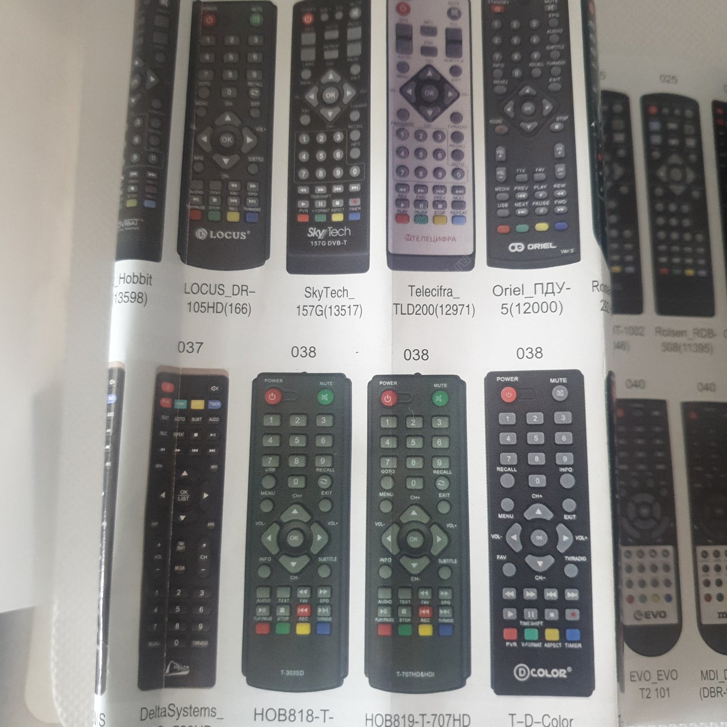 Control auniversal para Tdt