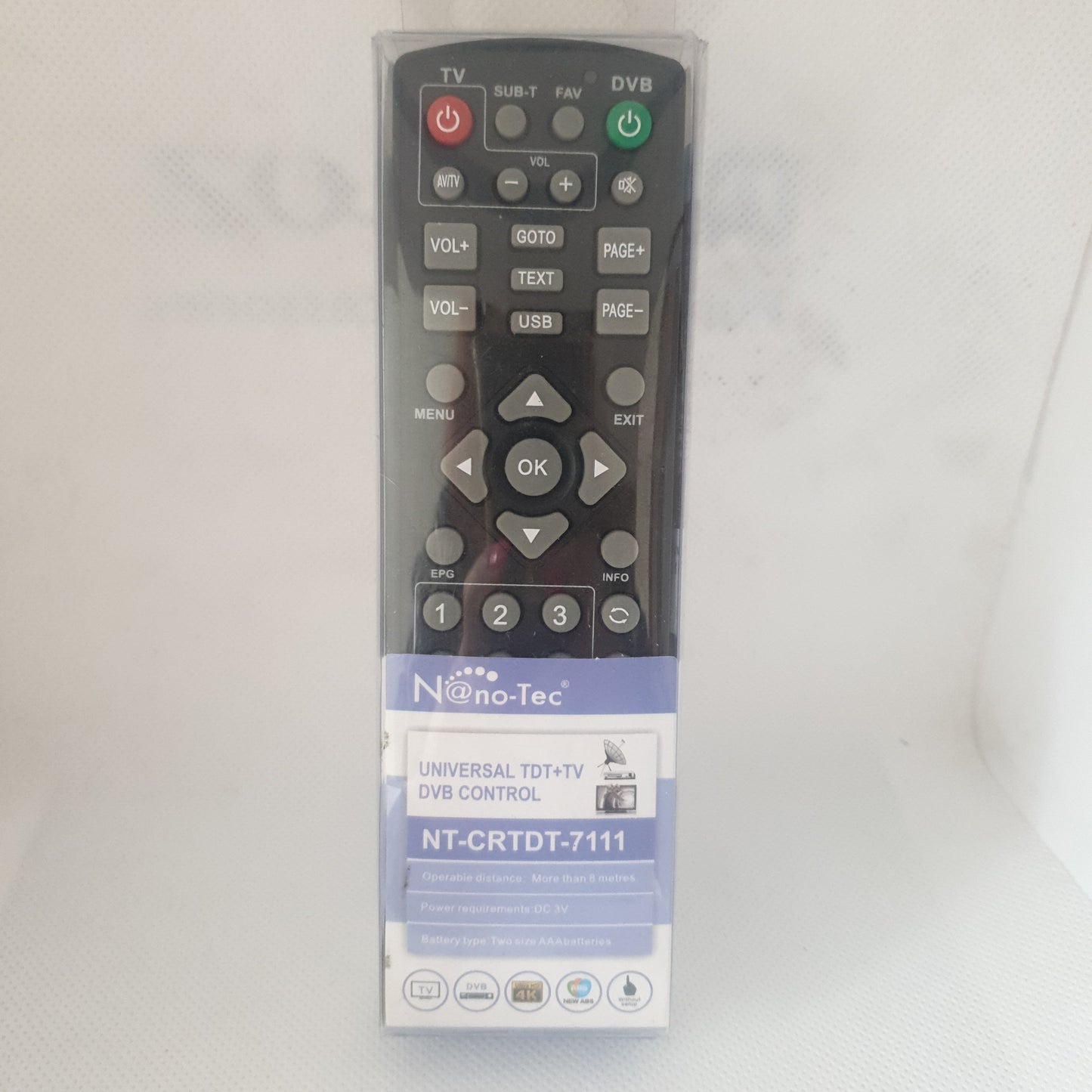 Control auniversal para Tdt