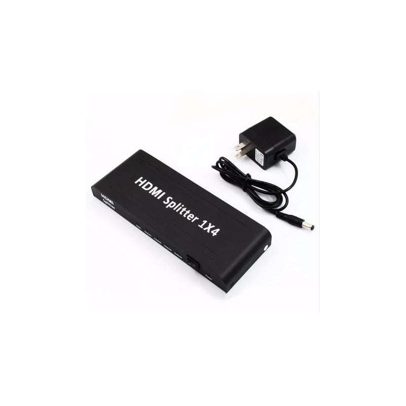 Caja Video De 1 Hdmi A 4 Hdmi Splitter Multiplicador Imagen