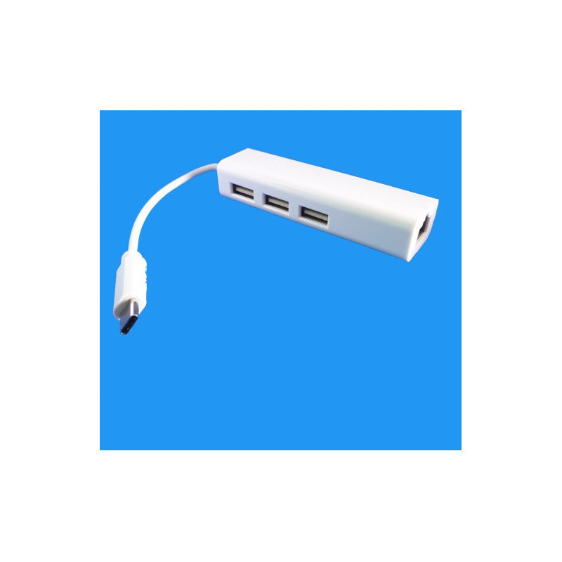 Tarjeta Red Rj45 Tipo Usb C + Multipuertos Usb Portatiles