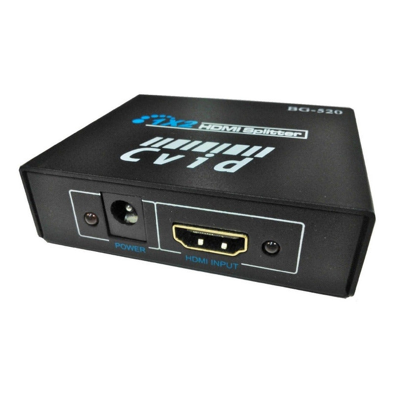 Convertidor Video Hdmi De 1 A 2 Splitter Multiplica Tv Led