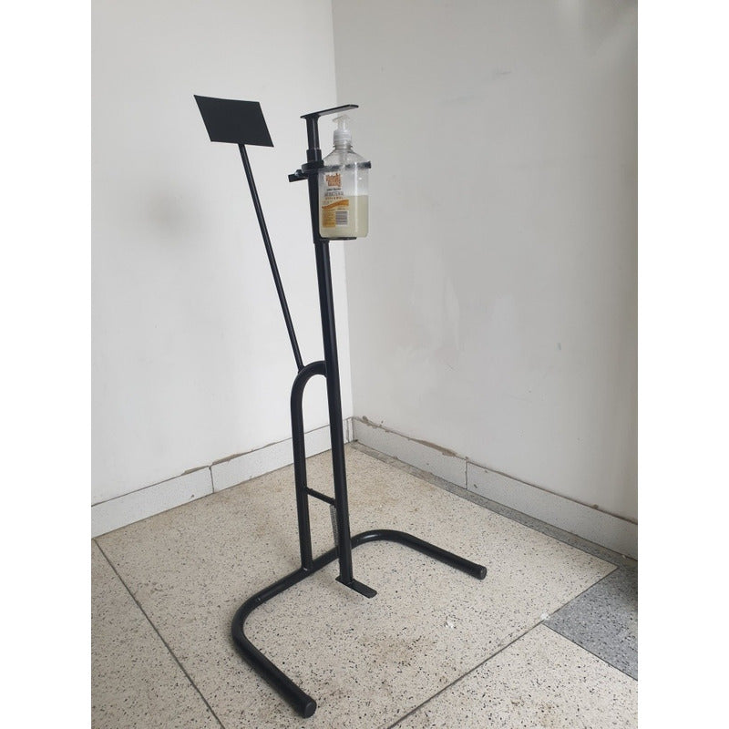 Dispensador De Gel Pedestal Con Pedal Higiene Seguridad