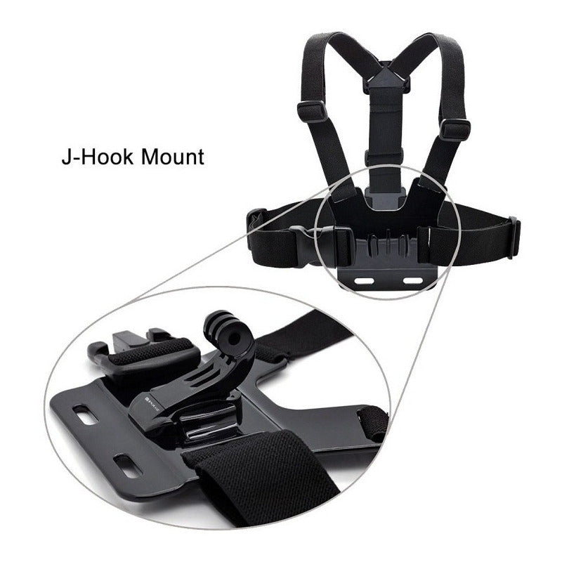 Hebilla J-hook Gopro Camara Deportiva Casco Soporte