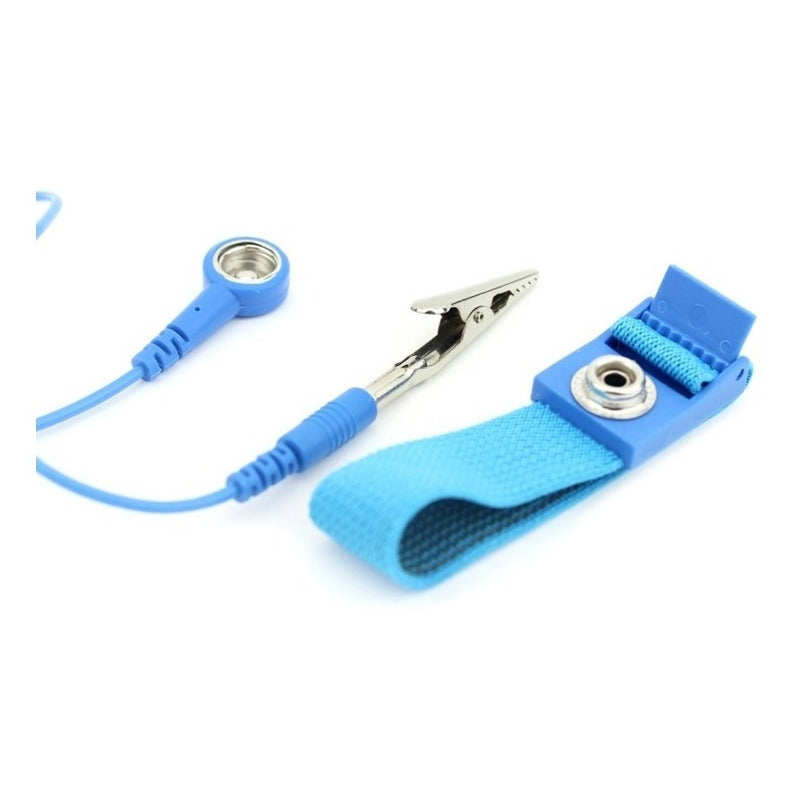 Brazalete Pulsera Manilla Antiestatica Seguridad Electronica