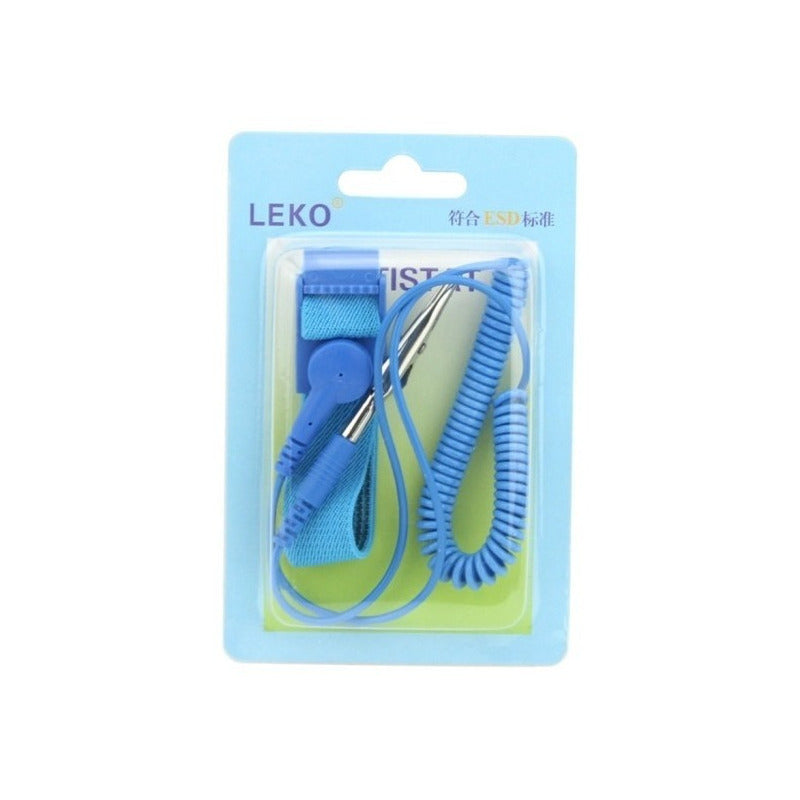 Brazalete Pulsera Manilla Antiestatica Seguridad Electronica
