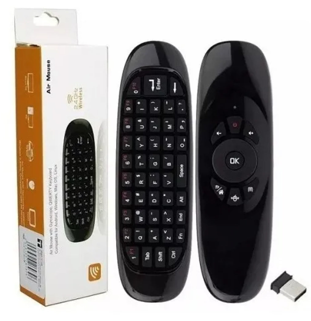 Control Teclado Mouse Inalambrico Compatible Todo Tv Smart