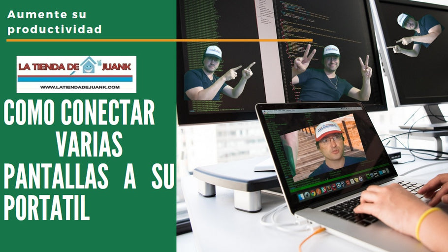 Como conectar multiples pantallas a un solo puerto usb