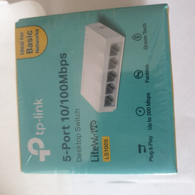Switch 5 puertos 10/100 Mbps