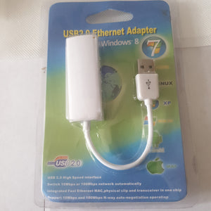 Adaptador ethernet 2.0 a Rj45