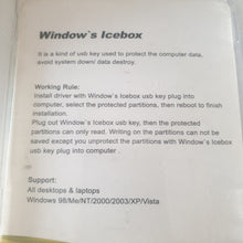Cargar imagen en el visor de la galería, USB marca Windows Icebox