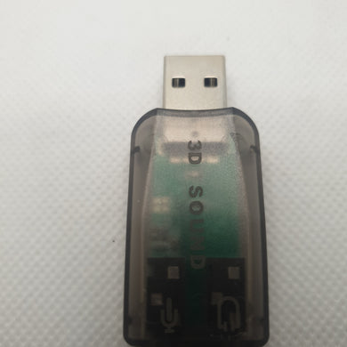 Tarjeta de sonido USB