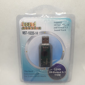 Tarjeta de sonido USB