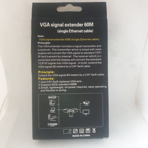 VGA EXtensor de señal  60 M