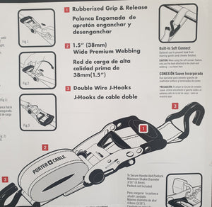 Ratchet amarres de trinquete para carga