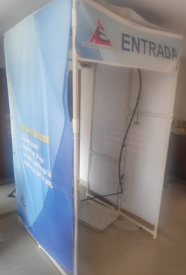 Tunel automático de desinfección  para centros comerciales