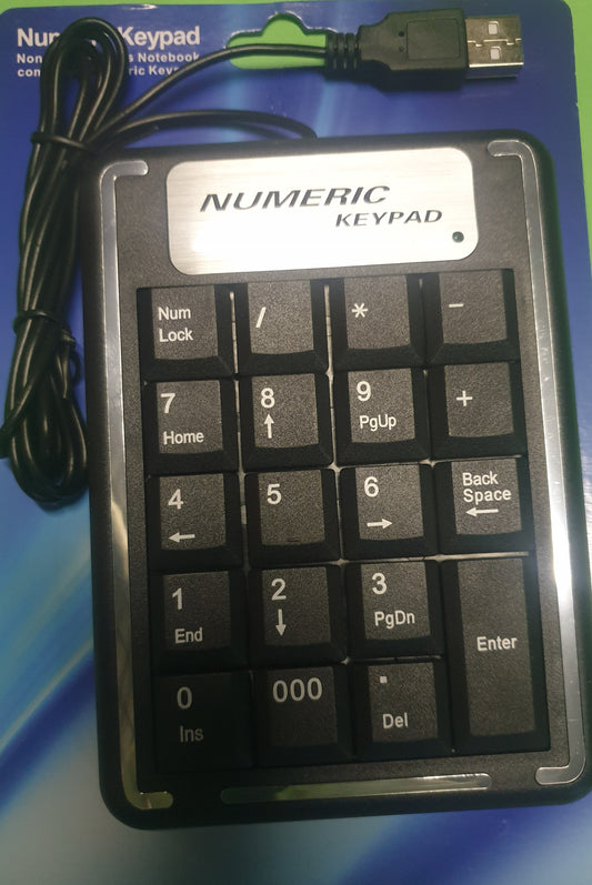 Teclado numérico USB para computador o portátil
