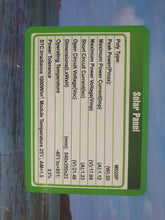 Cargar imagen en el visor de la galería, Panel Solar 20w Para 2 Bombillos Radio Celulares Camaras Luz