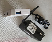Cargar imagen en el visor de la galería, Hub multiplicador de 4 puertos usb trednet con fuente de poder