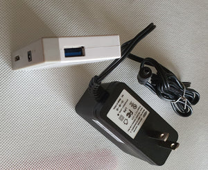 Hub multiplicador de 4 puertos usb trednet con fuente de poder