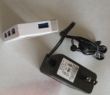Cargar imagen en el visor de la galería, Hub multiplicador de 4 puertos usb trednet con fuente de poder
