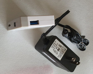 Hub multiplicador de 4 puertos usb trednet con fuente de poder