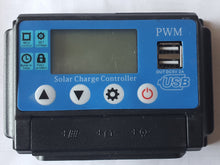 Cargar imagen en el visor de la galería, Regulador 10a amperios solar 12v / 24v