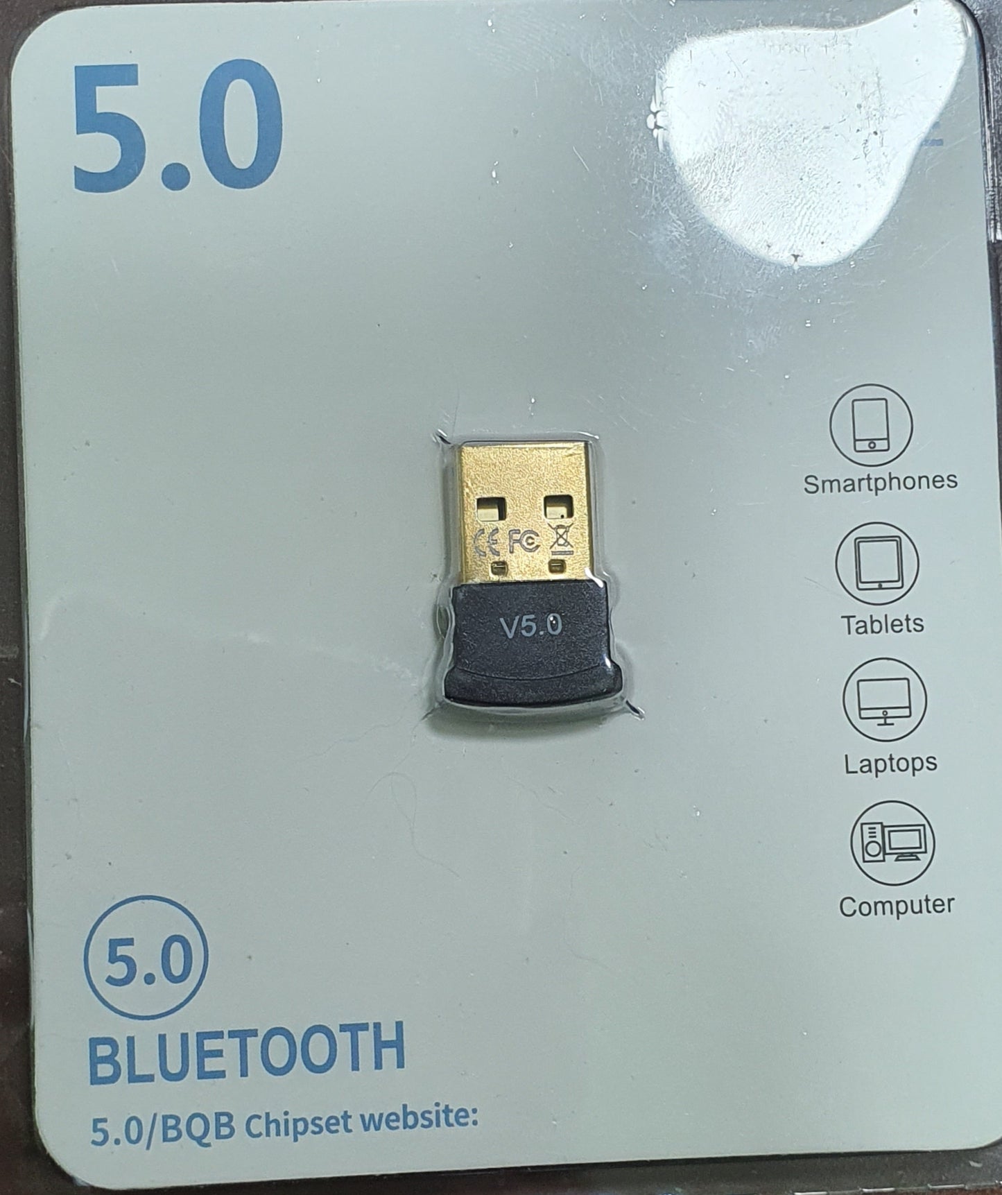 Bluetooth version 5 usb para computadores portatiles