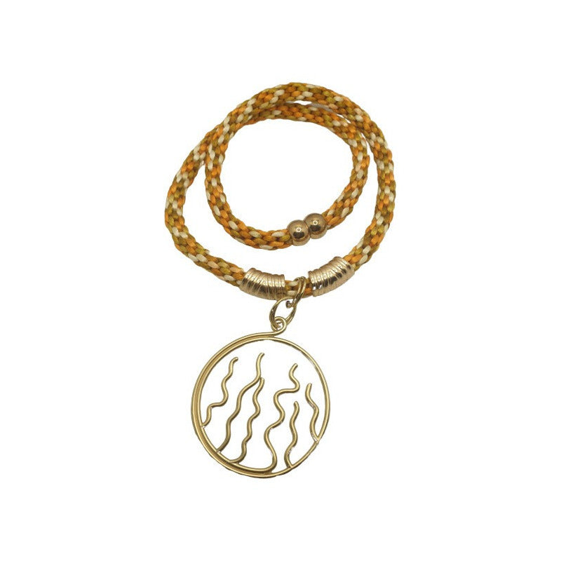 Collar Dorado Amarillo Dia De La Madre Regalos Mama Novia