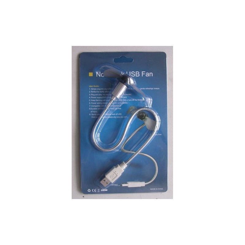 Ventilador Usb Flexible Portatil Aspas Ajustable Toshiba