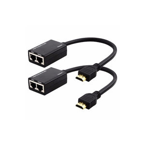 Extender Hdmi 3d 1080p Hasta 30 Mtrs Extensor De Video Red