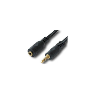 Remate Cable Audio 3.5 Sonido Macho Auxiliar Hembra 3m