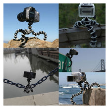 Cargar imagen en el visor de la galería, Soporte Tipo Araña  Gopro Tripode  Altura 15 Cm Camaras