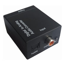 Cargar imagen en el visor de la galería, Caja  Convertidora De Sonido Optico Digital A Rca Audio