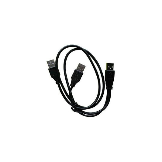 Remate Cable Usb Macho A 2 Machos Usb  Discos Duros Externos