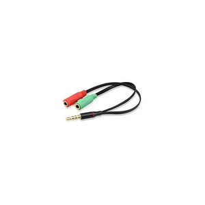 Cable  Adaptador Audio   Microfono  Audifono Diadema Celular