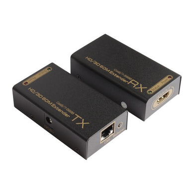 Extender Hdmi 3d 1080p De 60 Metros Extensor Video Red