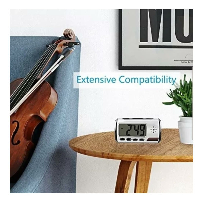 Reloj Camara Para Escritorio Con Ranura Sd