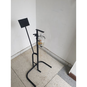 Dispensador De Gel  Pedestal Con Pedal Higiene Seguridad