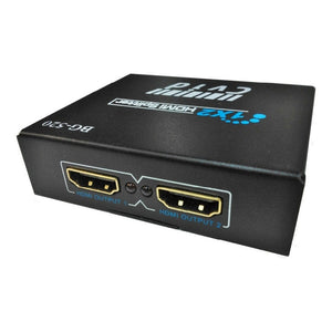 Convertidor  Video  Hdmi De 1 A 2 Splitter Multiplica Tv Led