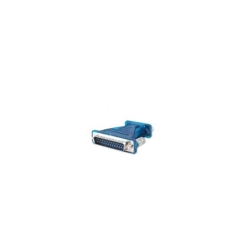 Remate Convertidor  Serial De 9  Hembra  A 25 Pines Macho