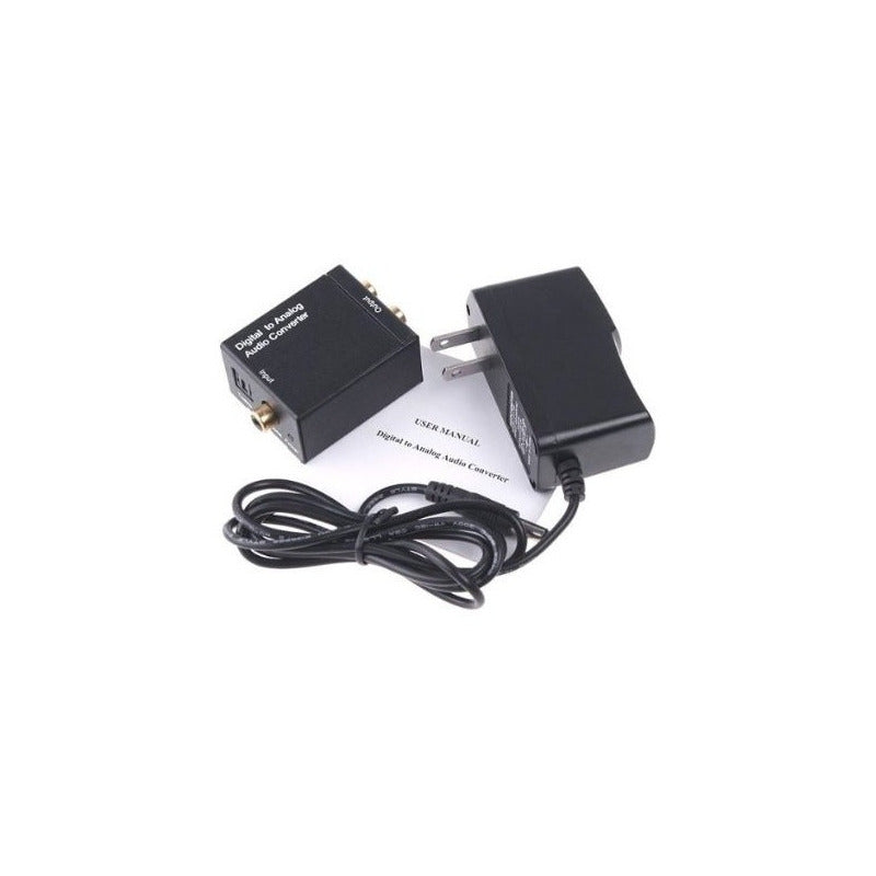 Convertidor De Sonido Optico A Rca Para Televisores Sonido