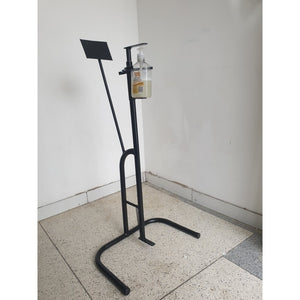 Dispensador De Gel  Pedestal Con Pedal Higiene Seguridad