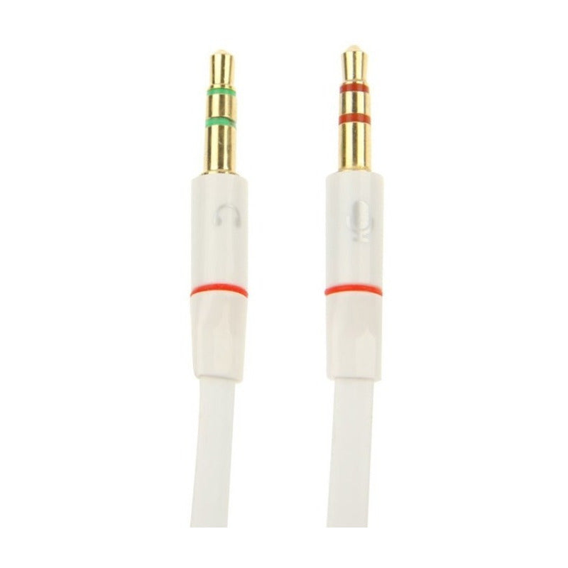 Adaptador Audifono  Y 3.5 Hembra A Dos Macho Microfono Audio
