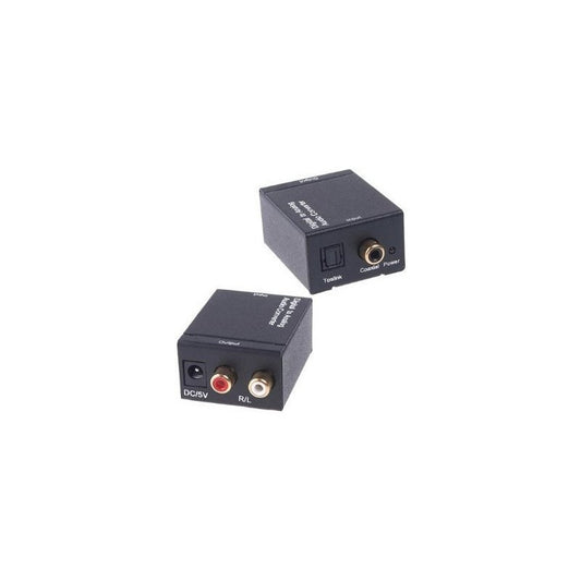 Convertidor De Sonido Optico A Rca Para Televisores Sonido