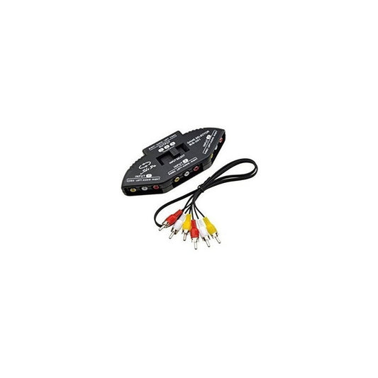 Remate Seleccionador Video  Rca 3 Entradas 1 Salida Xbox Dvd