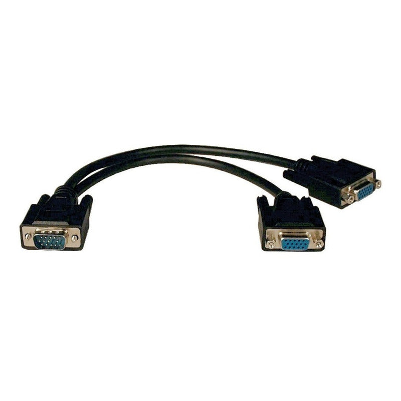 Convertidor  Video Vga 1 A 2 Puertos Splitter Conversor