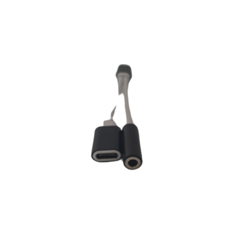 Adaptador Usb Tipo C Jack 3.5mm Audio Y Carga C Hembra
