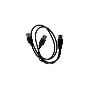 Remate Cable Usb Macho A 2 Machos Usb  Discos Duros Externos