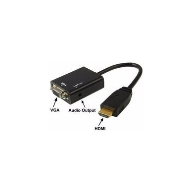 Hdmi A Vga Con Sonido Covertidor Calidad Aaa Conversor