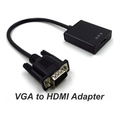 Convertidor De Vga A Hdmi Con Audio Cable De Computador A Tv